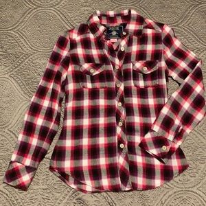 VS Pink Flannel Shirt